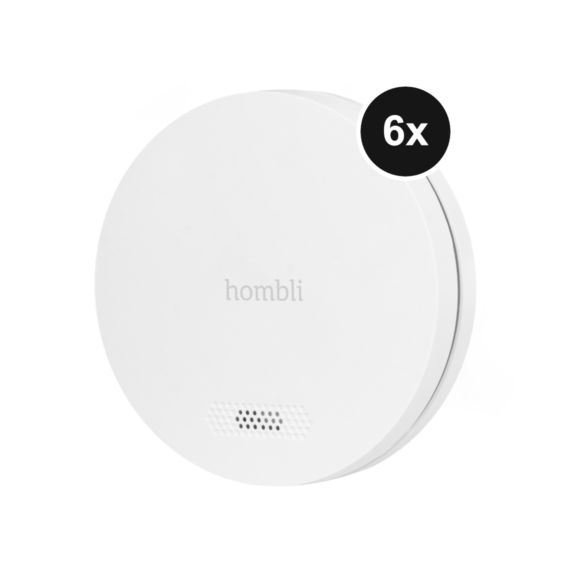 Hombli Smart Smoke Detector 6er-Set