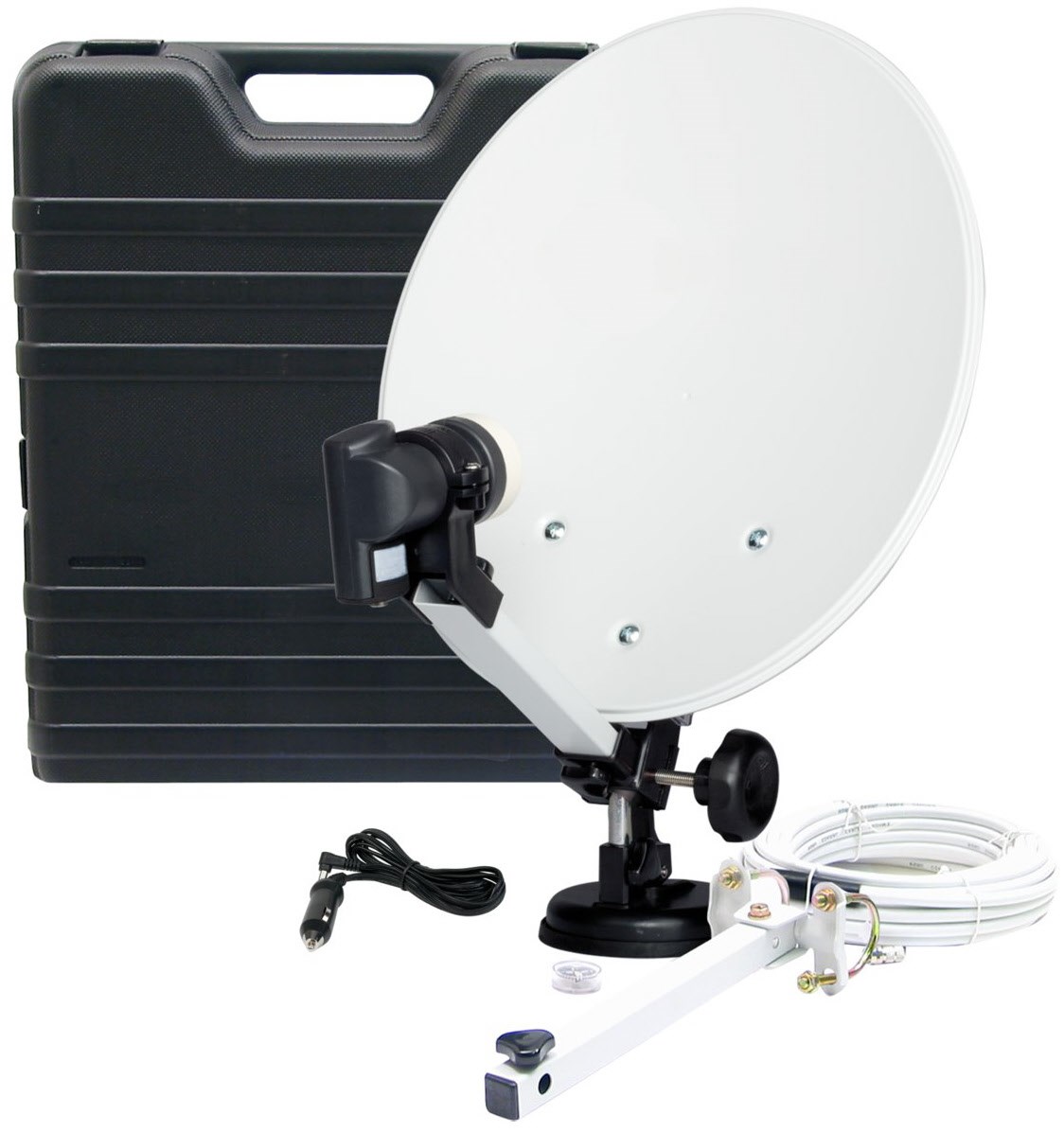 Camping Komplett-Set 35 Satelliten-Reflektor + Universal LNC