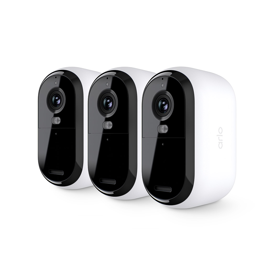 Arlo Essential 3 2K PTZ-Sicherheitskamera - 2er-Set - Weiß