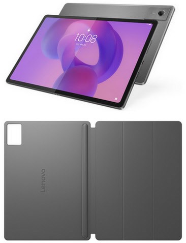 Idea Tab Plus (ZAG70182SE) Tablet luna grey inkl. Folio Case