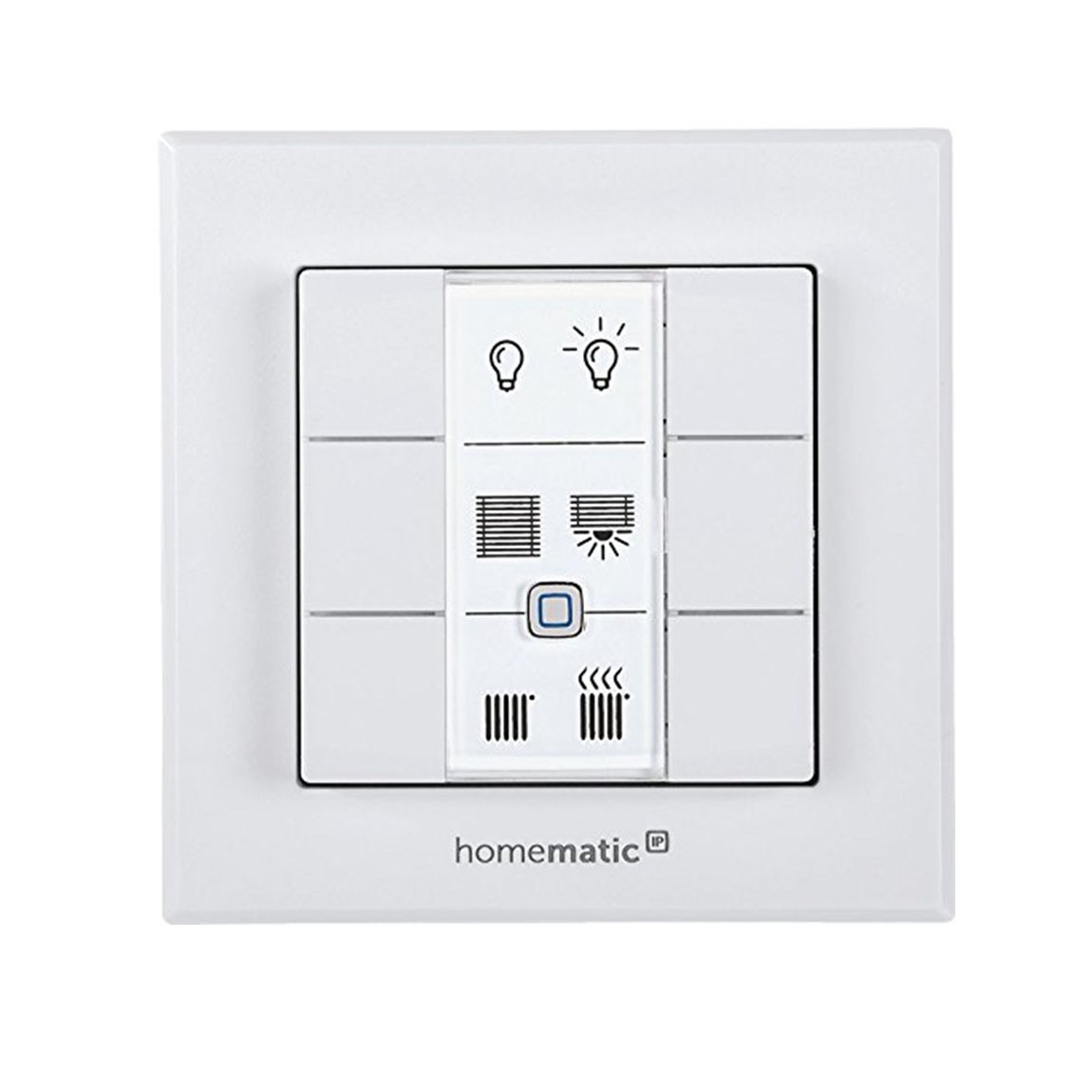 Homematic IP Wandtaster 2-fach - Weiß