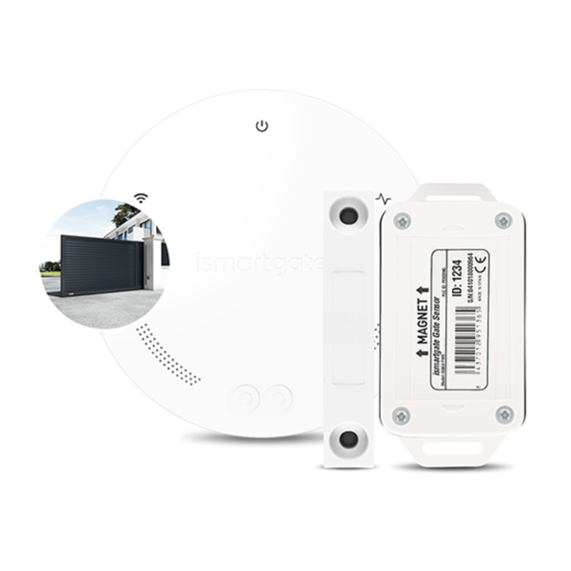 ismartgate MINI Wired - Smartes Garagentorsystem - Weiß