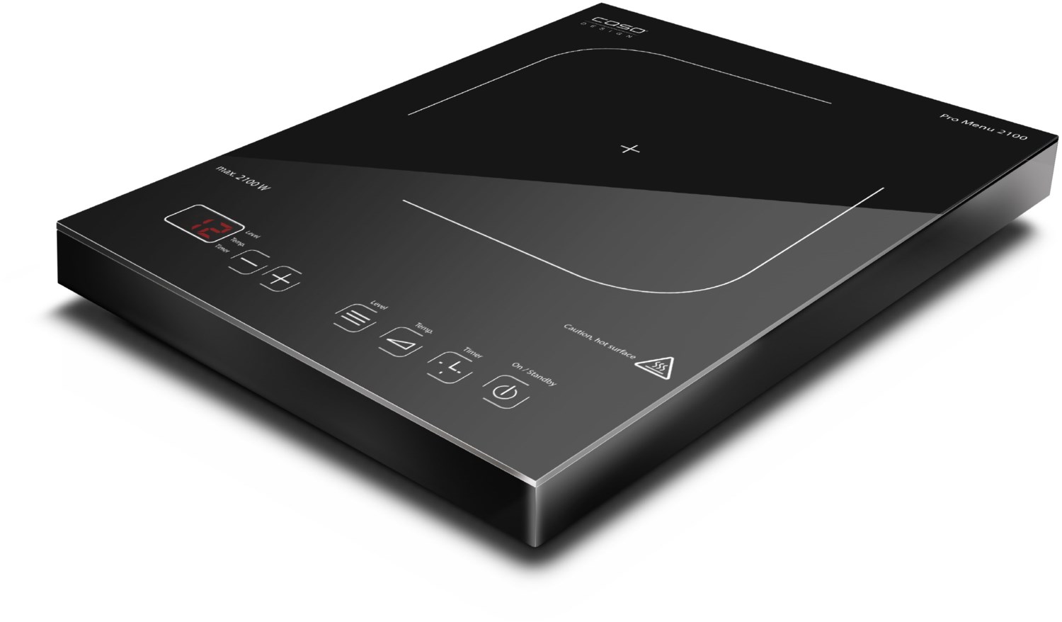 Pro Menu 2100 Induktionskochplatte schwarz