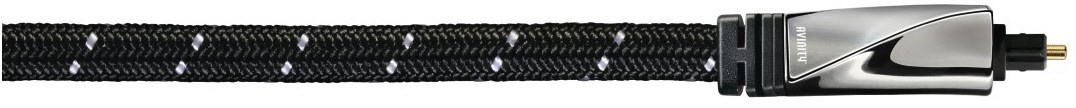 Audio-Lichtleiter-Kabel ODT-Stecker ODT-Kabel schwarz