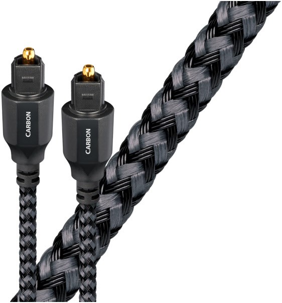 Carbon Optilink (3m) Audiokabel schwarz/grau