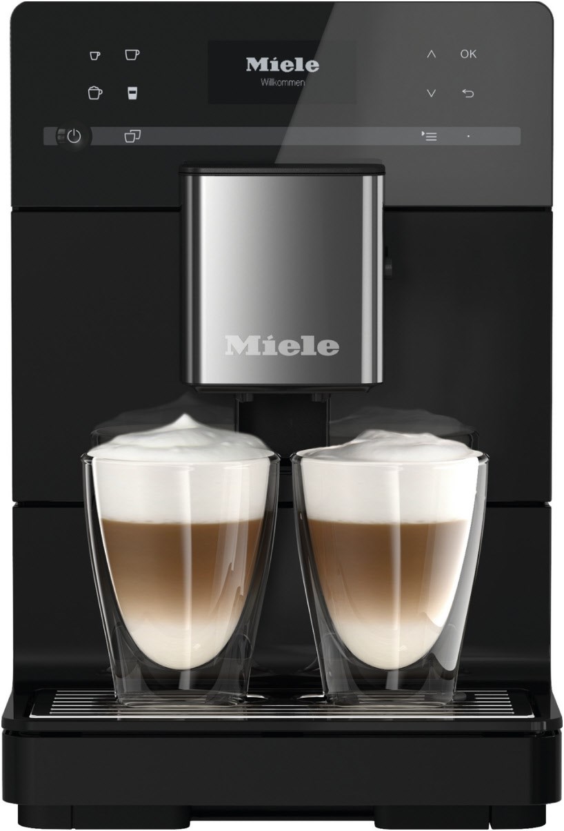 CM 5310 Silence Kaffee-Vollautomat obsidianschwarz, Latte Macchiato/Cappuccino, Stahl-Kegel-Mahlwerk, 1,3 l