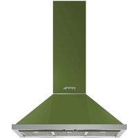KPF9OG Wand-Dekor-Dunstabzugshaube olivgrün