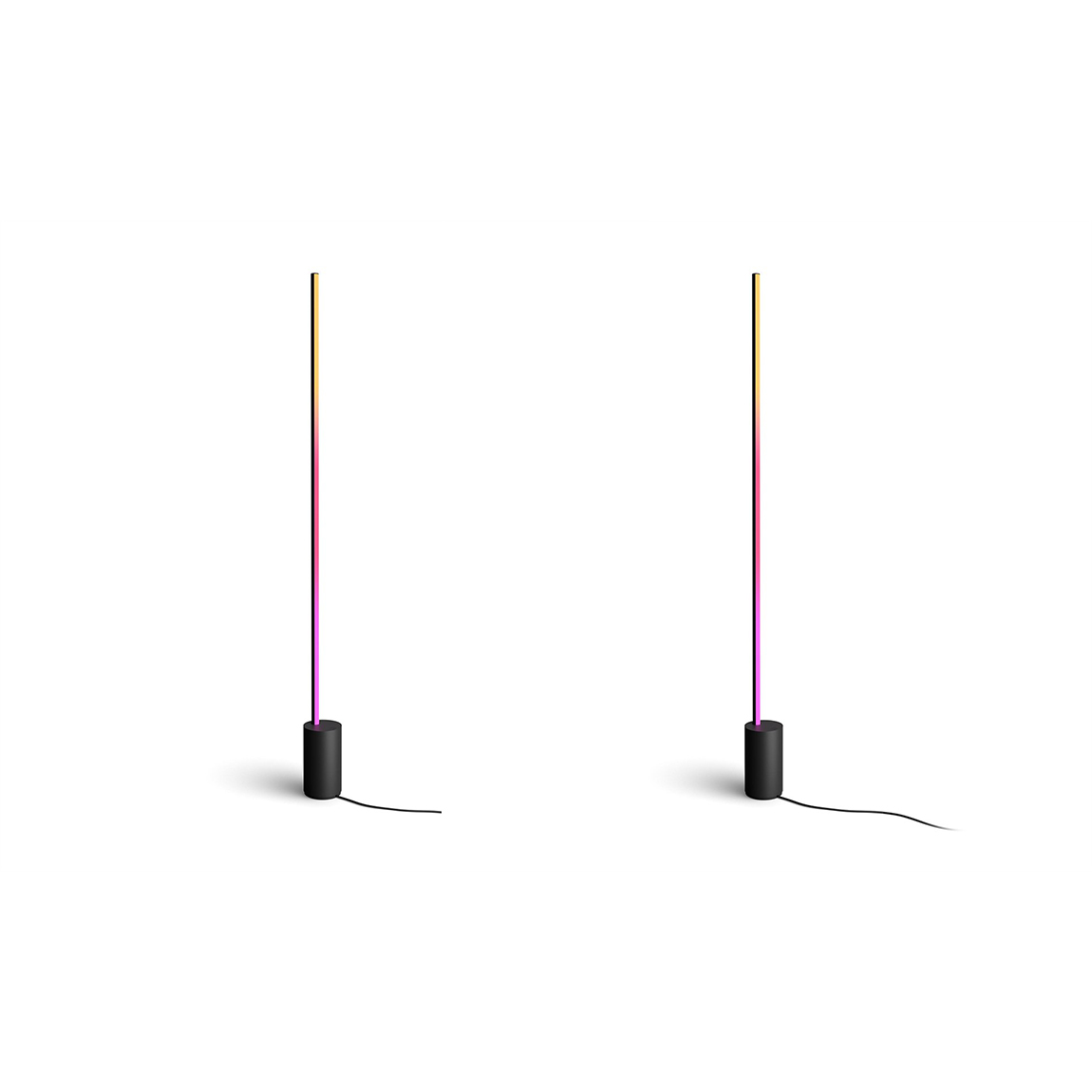 Philips Hue Gradient Signe Stehleuchte - Schwarz - 2er-Set