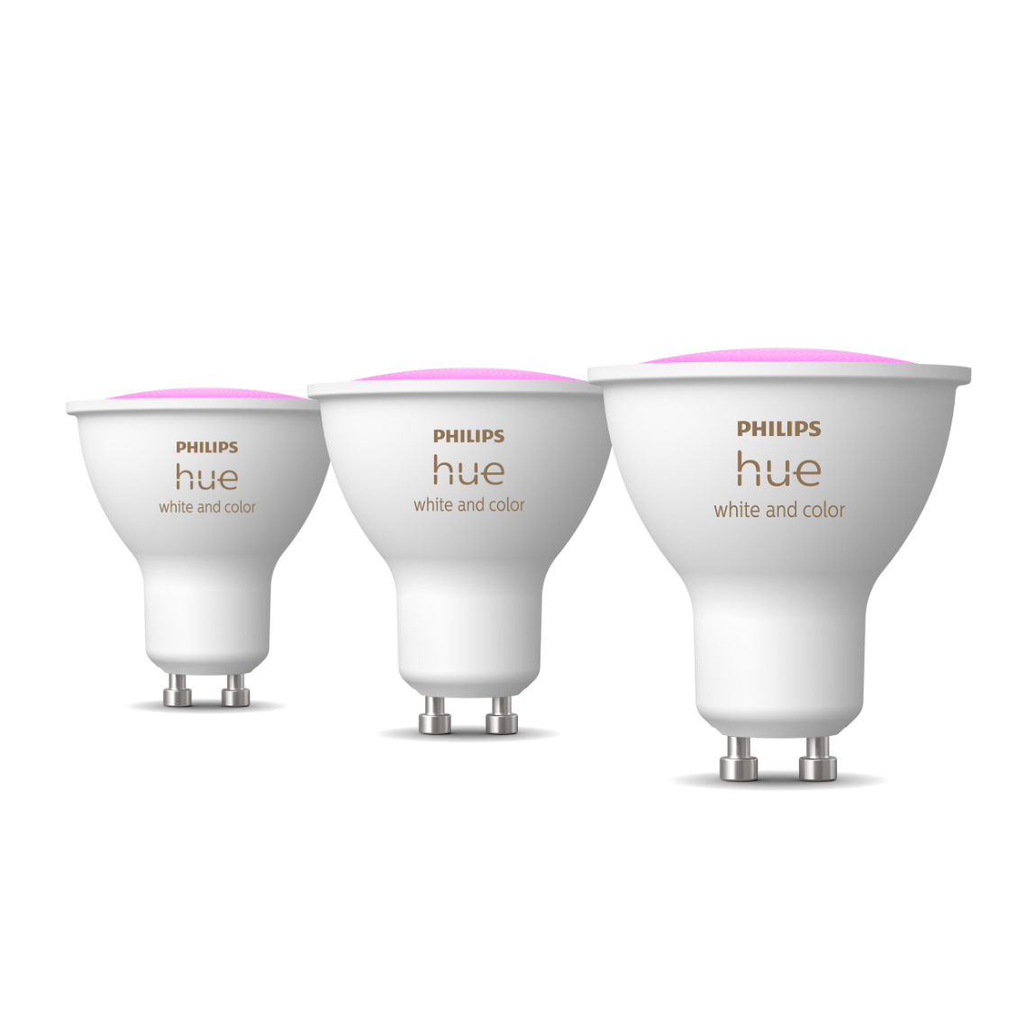Philips Hue White & Color Ambiance GU10 LED Lampe 400lm - 12er-Set